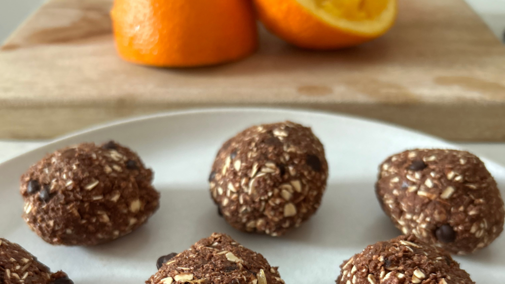 Zested Orange & Chocolate Energy Bites